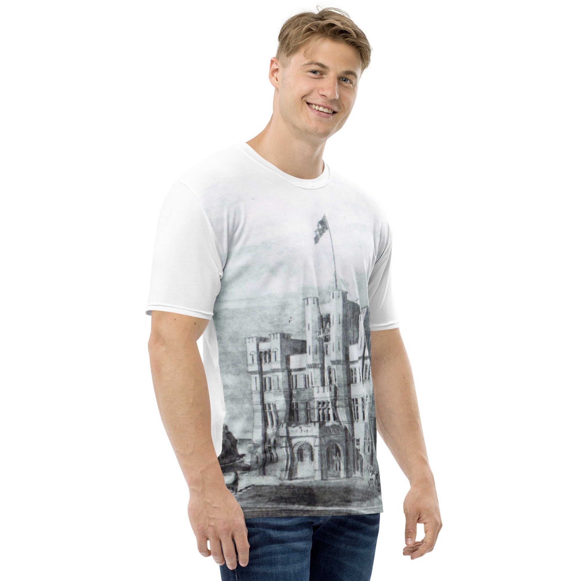 Camelot Castle Vintage Men's t-shirt