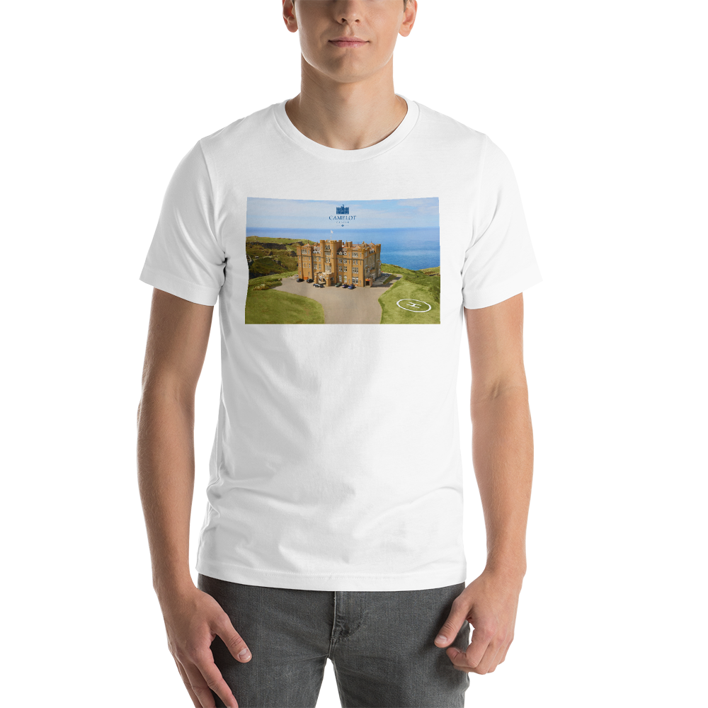 Camelot Castle Photo Short-Sleeve Unisex T-Shirt